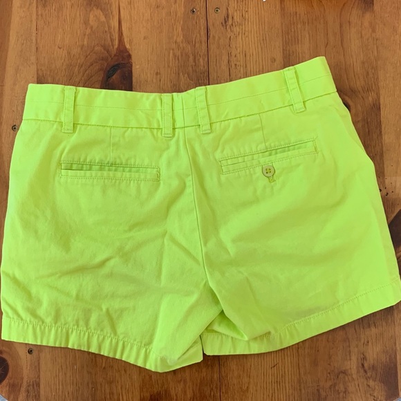 JCrew Shorts Yellow-Green - Picture 2 of 4